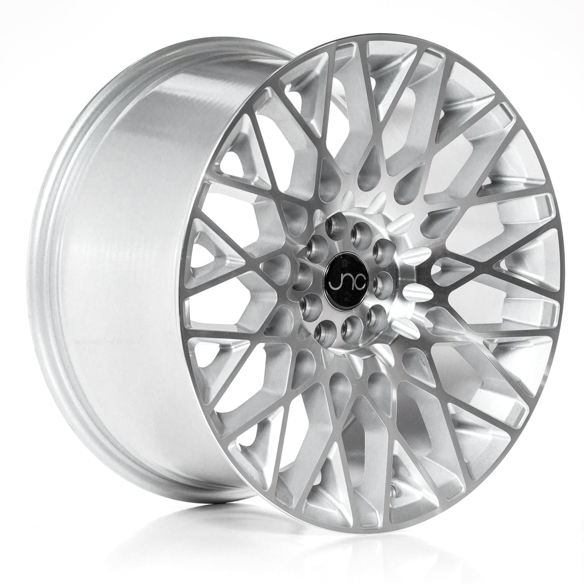JNC039 Silver Machined Face wheel