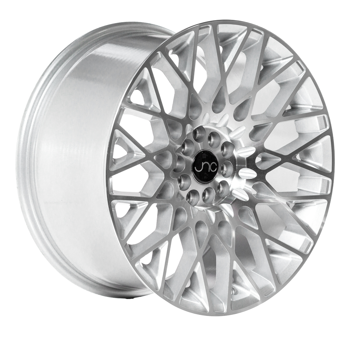 JNC039 Silver Machined Face wheel