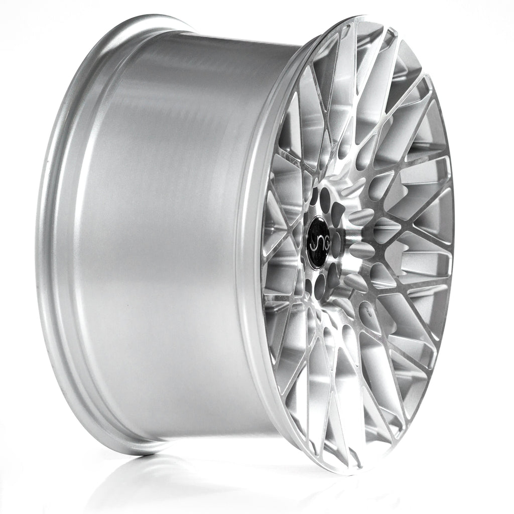 JNC039 Silver Machined Face wheel