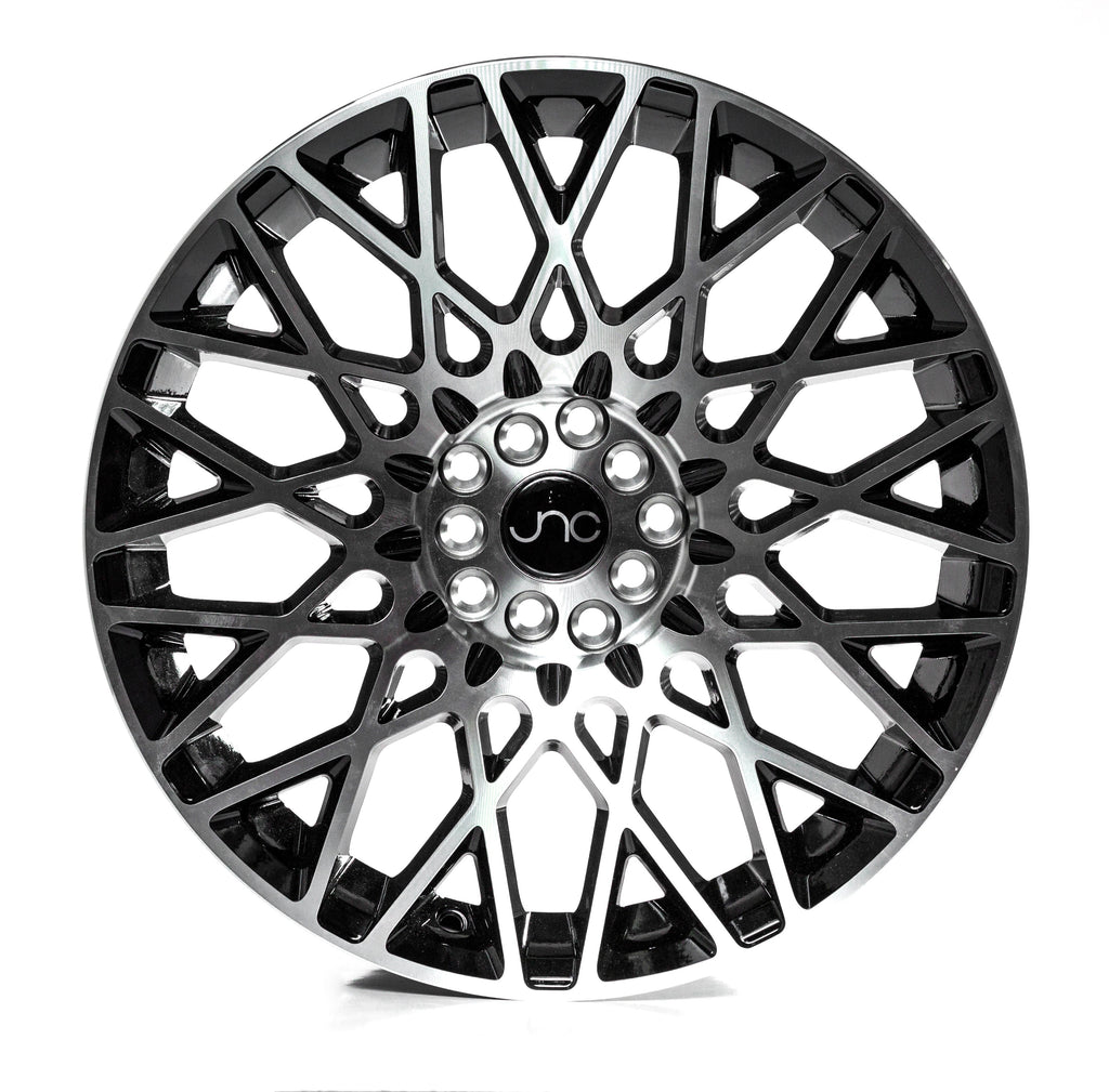 JNC039 Black Machined Face wheel