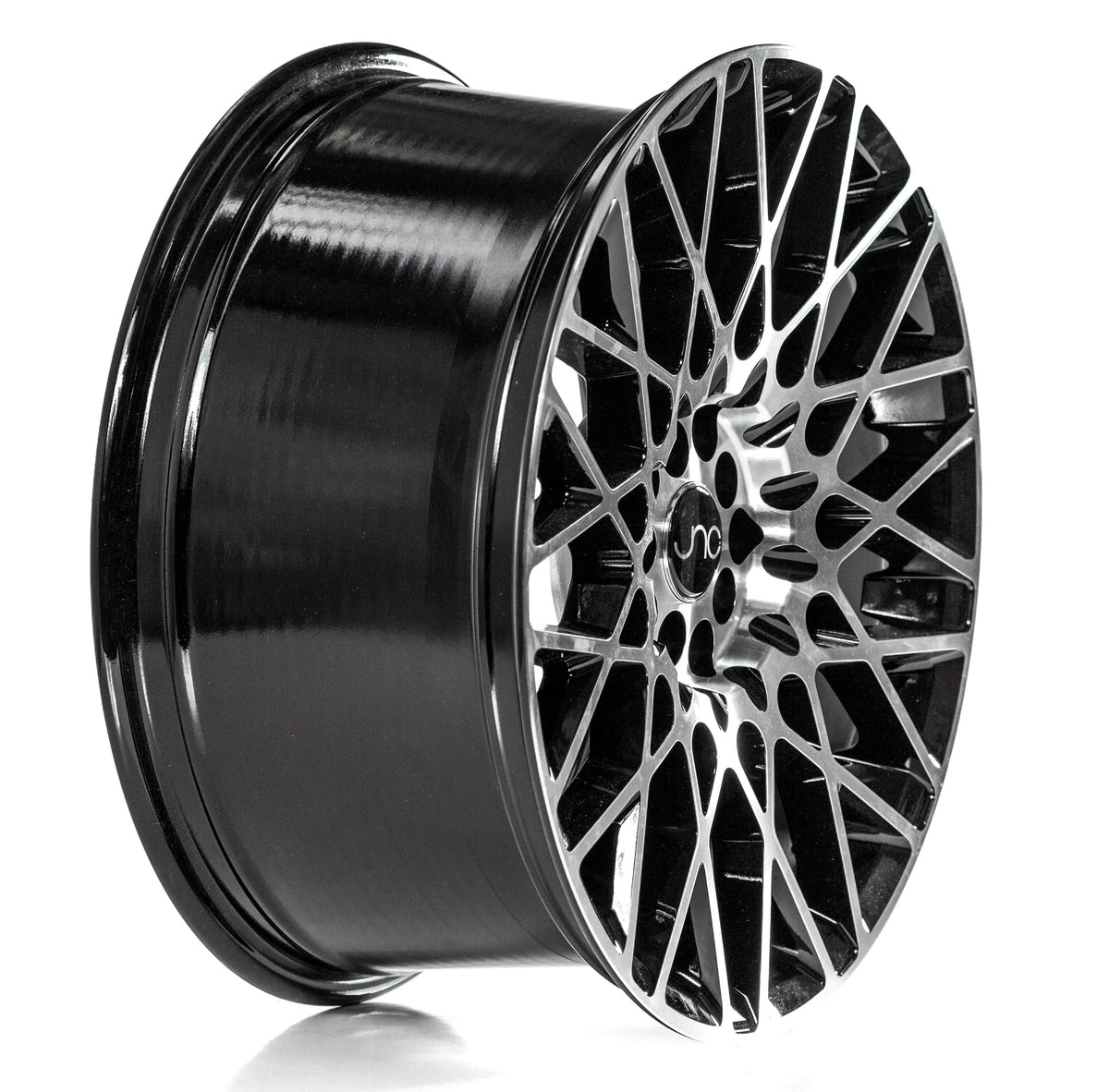 JNC039 Black Machined Face wheel