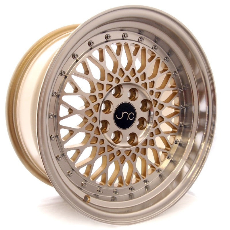 JNC031 Gold Machined Face wheel