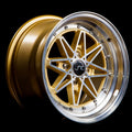 JNC002 Gold Machined Face wheel