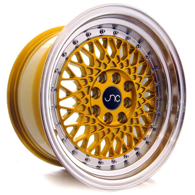 JNC031 Candy Gold Machined Lip wheel