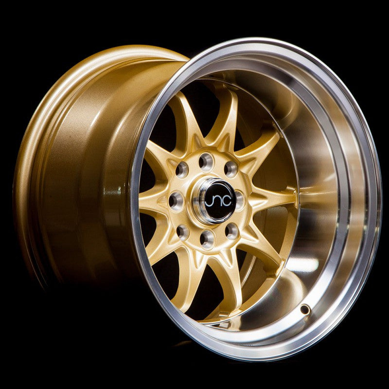 JNC003 Gold Machined Lip wheel