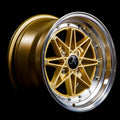 JNC002 Gold Machined Lip wheel