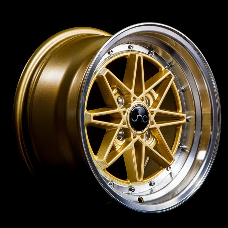 JNC002 Gold Machined Lip wheel