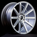 JNC024 Silver Machined Face wheel