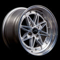 JNC002 Silver Machined Face wheel