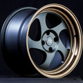 JNC034 Matte Black Bronze Lip wheel