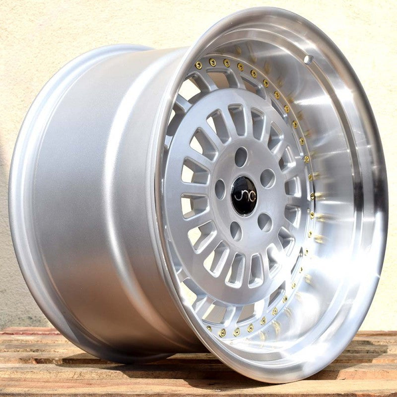 JNC046 Silver Machined Lip wheel
