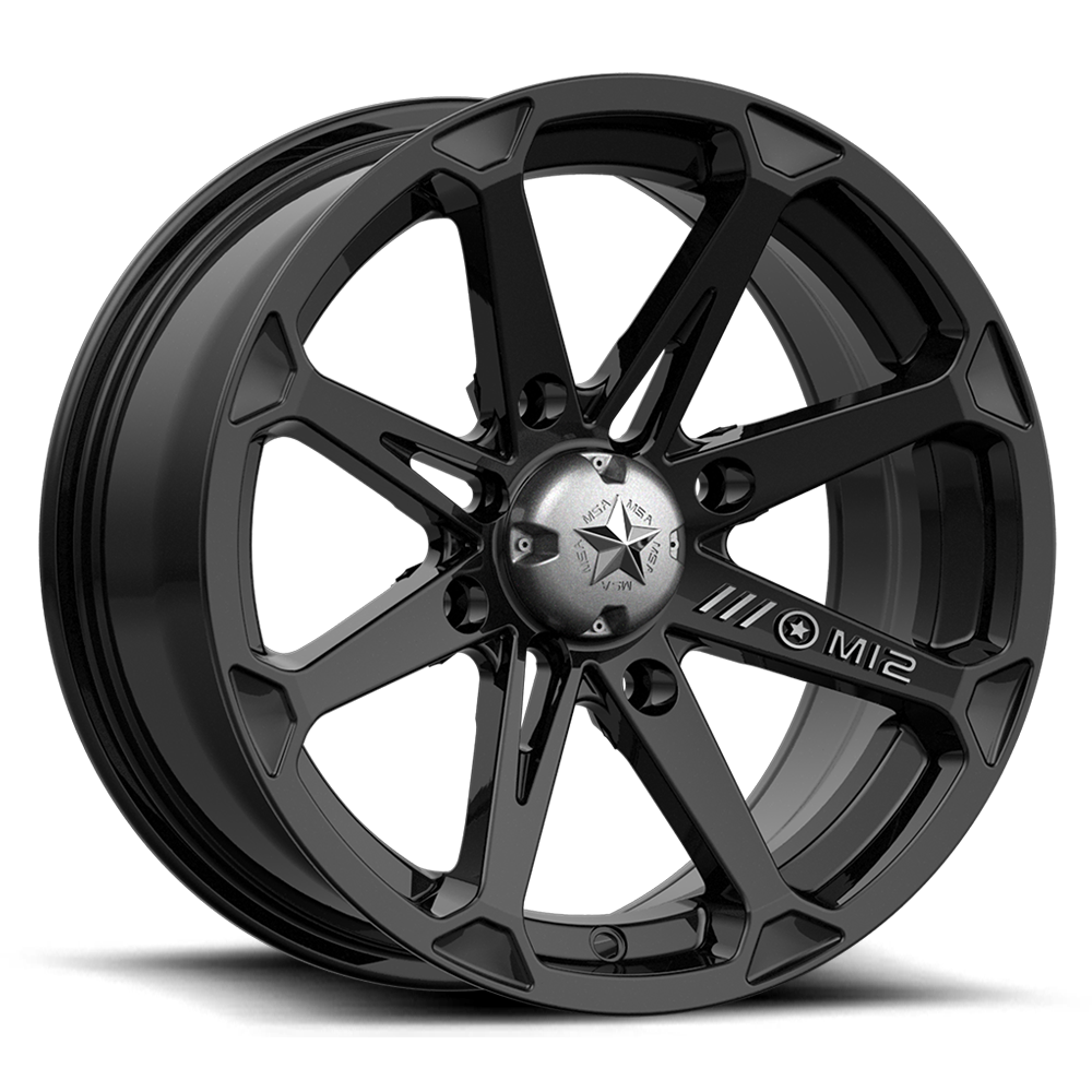 MSA Offroad Wheels DIESEL UTV - GLOSS BLACK