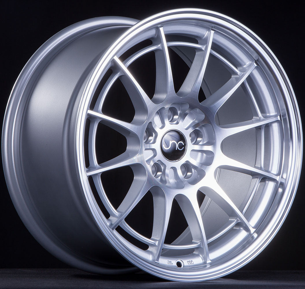 JNC033 Silver Machined Face wheel