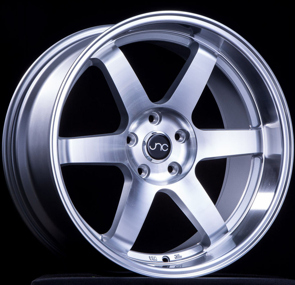 JNC014 Silver Machined Face wheel