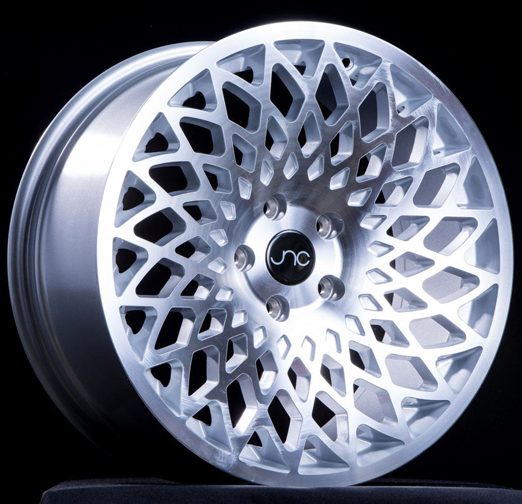 JNC043 Silver Machined Face wheel