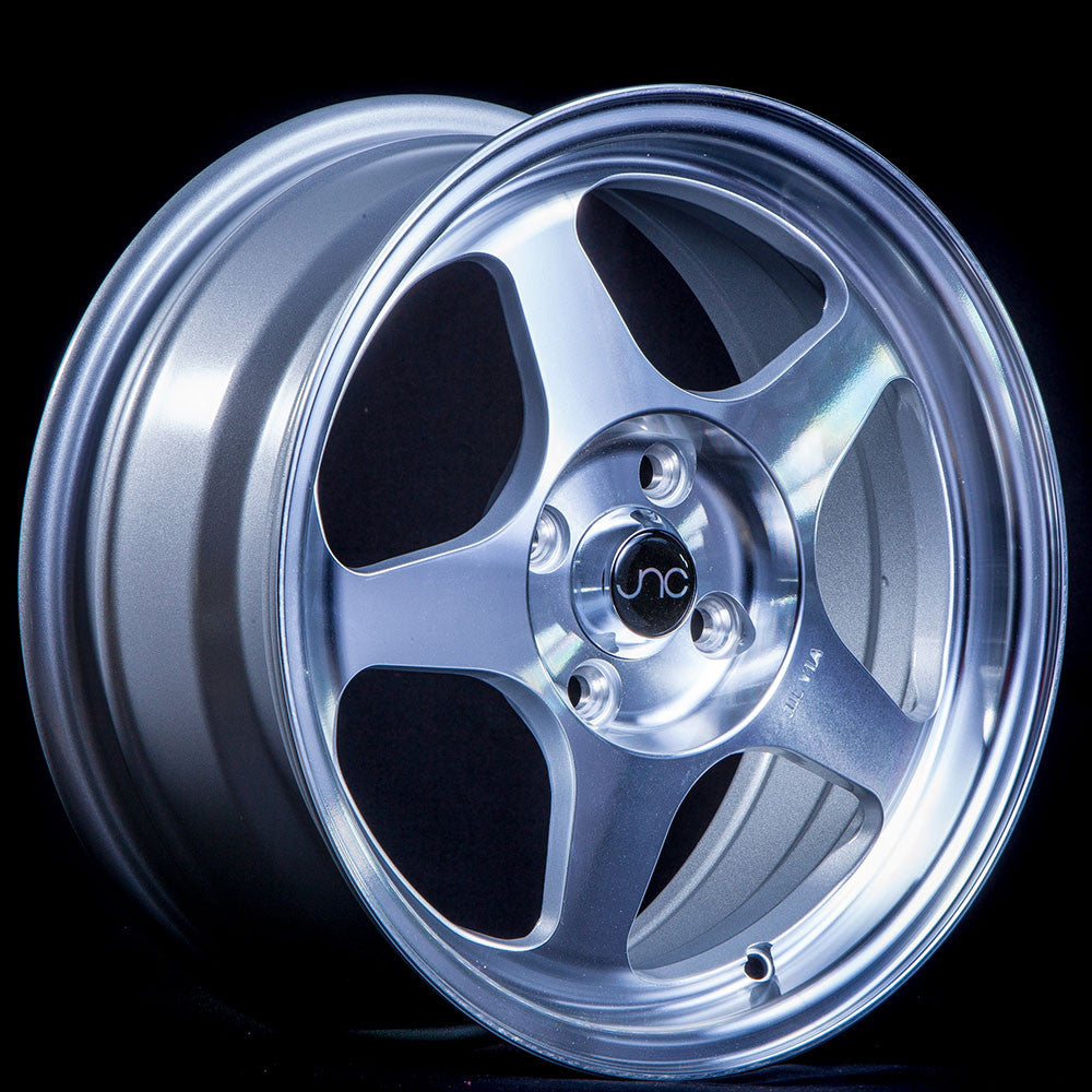 JNC018 Silver Machined Face wheel
