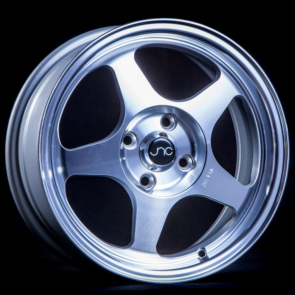 JNC018 Silver Machined Face wheel