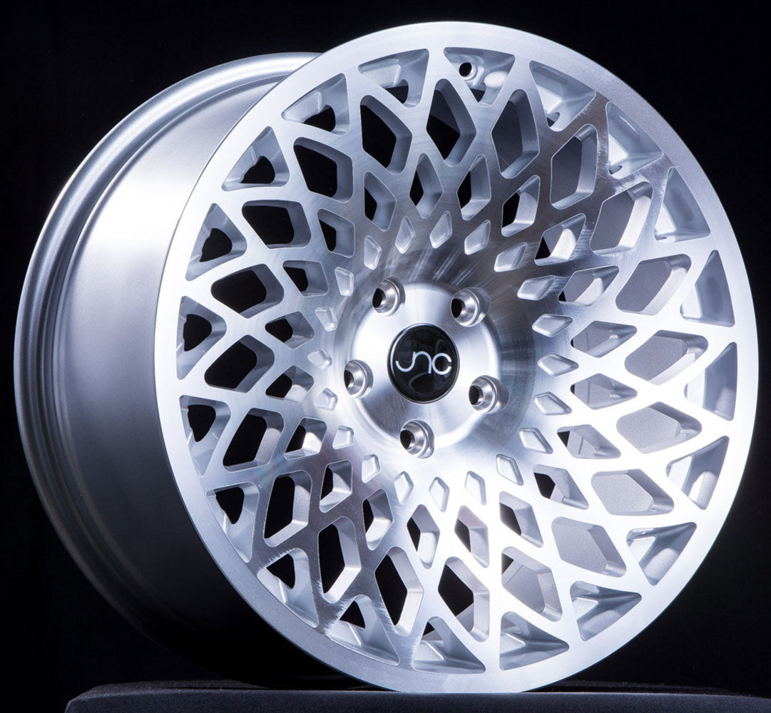 JNC043 Silver Machined Face wheel