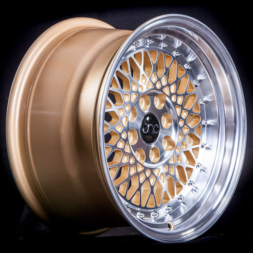 JNC031 Gold Machined Face wheel