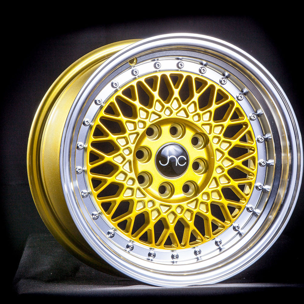 JNC031 Candy Gold Machined Lip wheel