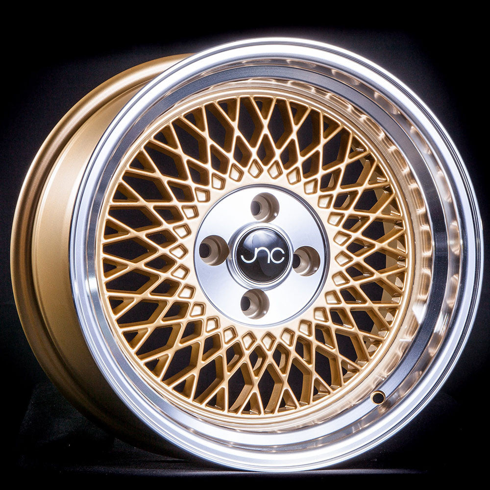 JNC031 Gold Machined Lip wheel