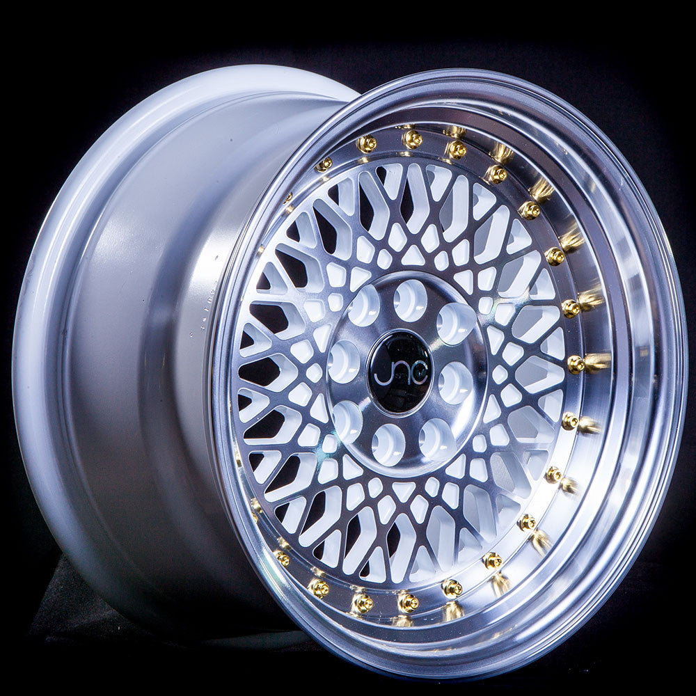 JNC031 White Machined Face wheel