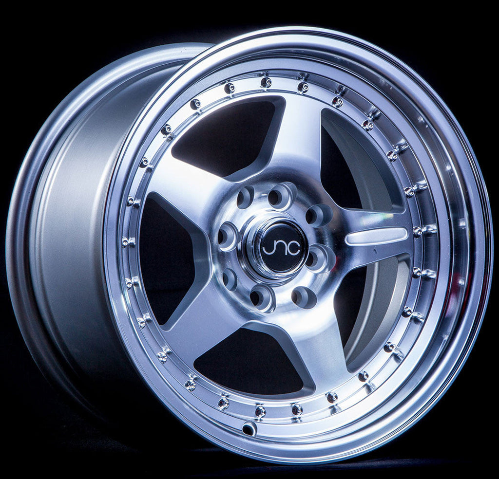 JNC009 Silver Machined Face wheel