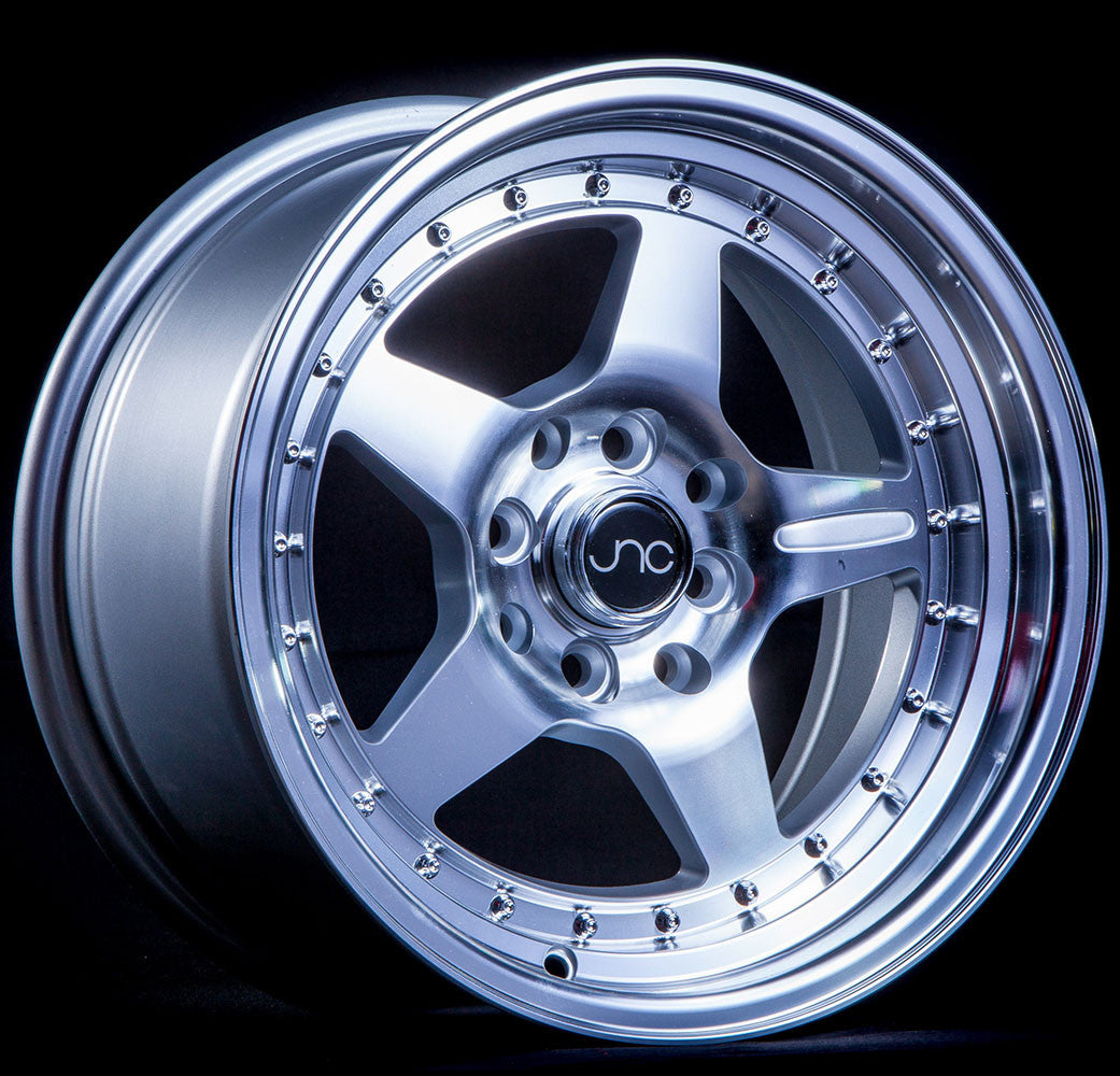 JNC009 Silver Machined Face wheel
