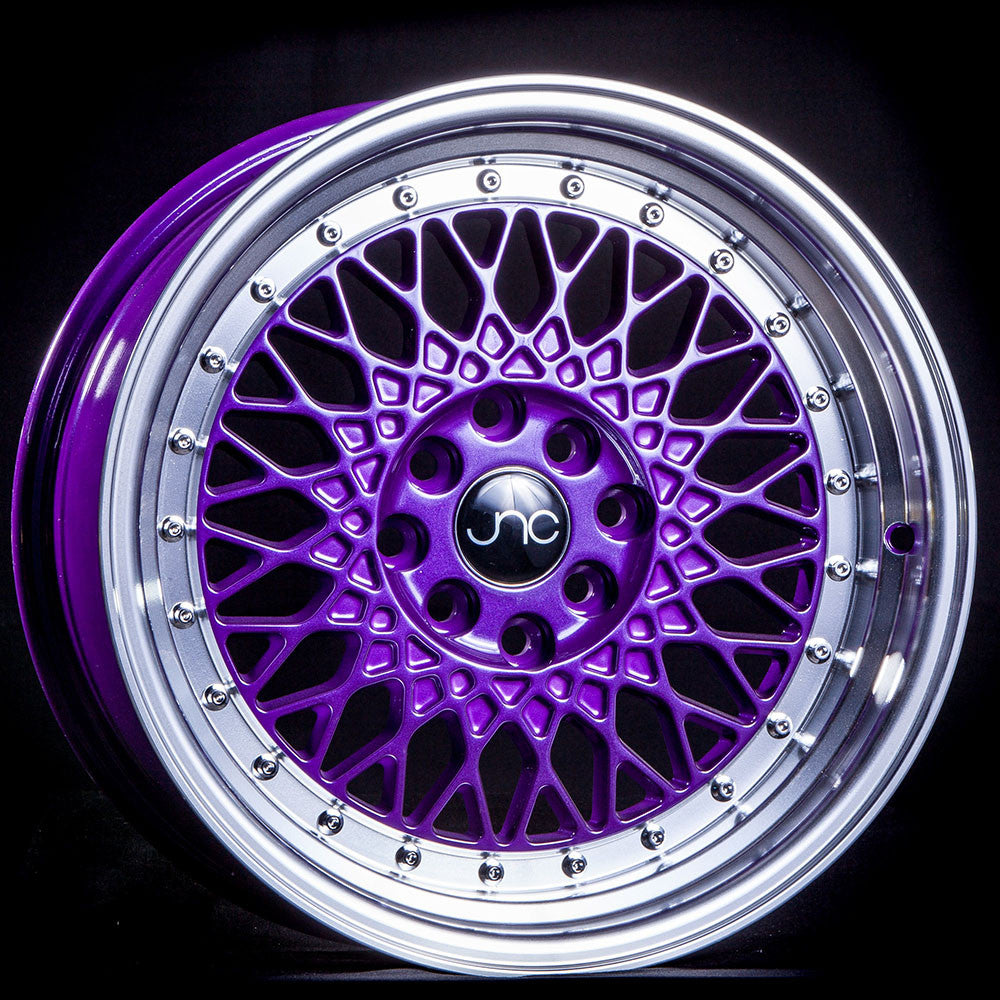 JNC031 Candy Purple Machined Lip wheel