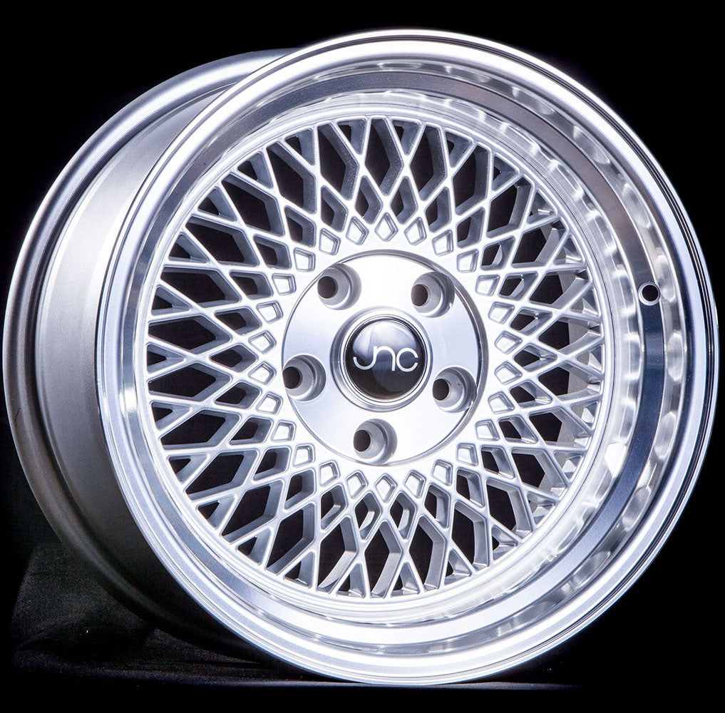 JNC031 Silver Machined Lip wheel