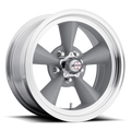 American Racing TT O - VINTAGE SILVER W/ MACHINED LIP