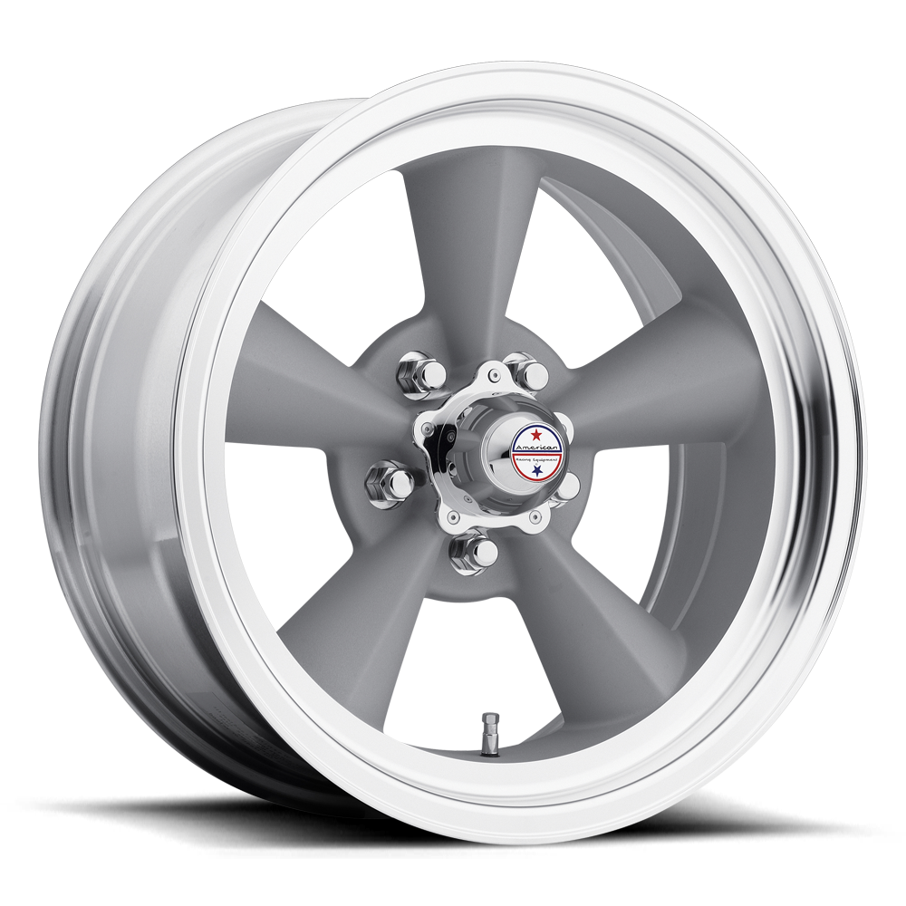 American Racing TT O - VINTAGE SILVER W/ MACHINED LIP