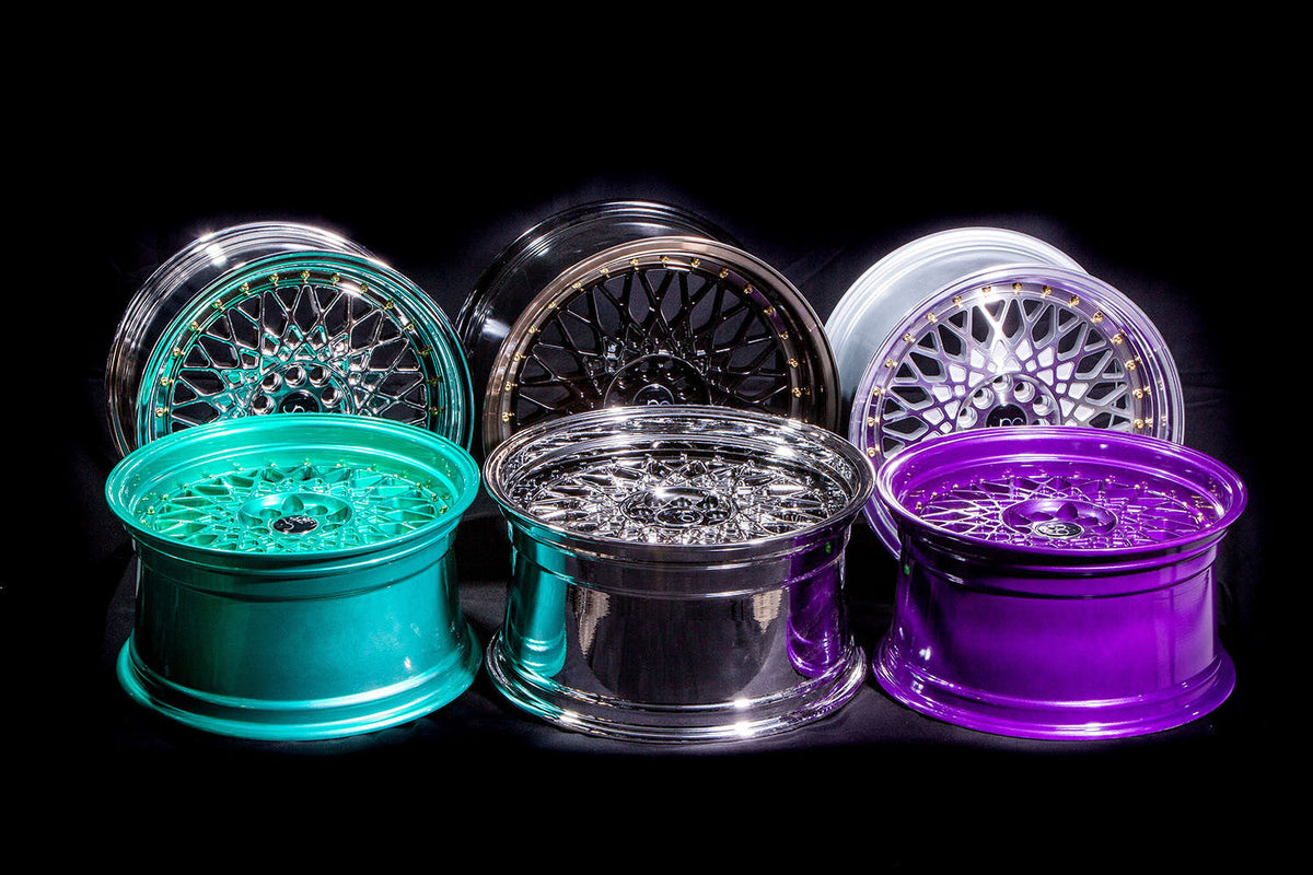 JNC031 Candy Purple Machined Lip wheel