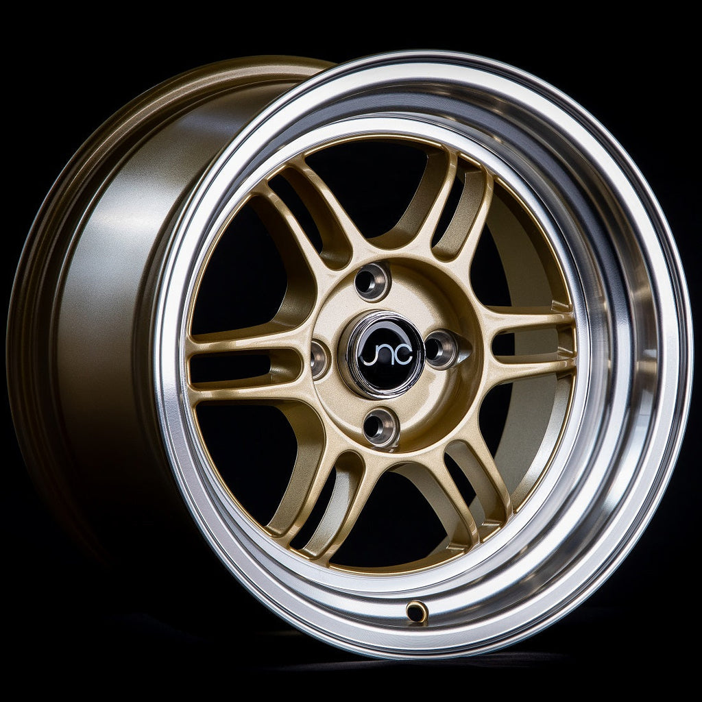 JNC021 Gold Machined Lip wheel