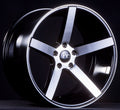 JNC026 Black Machined Face wheel