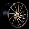 JNC051 Matte Black Machined Bronze Face wheel