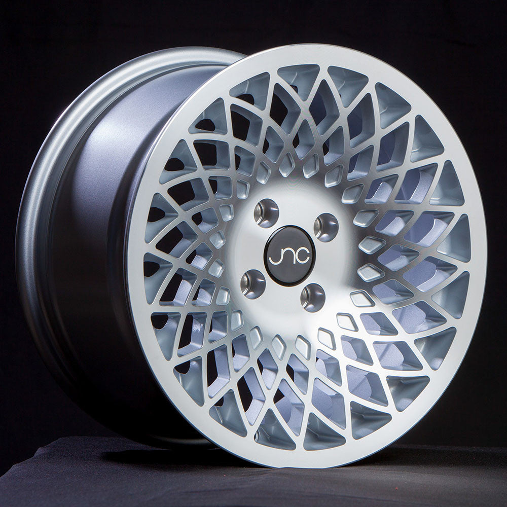 JNC043 Silver Machined Face wheel