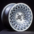 JNC043 Silver Machined Face wheel