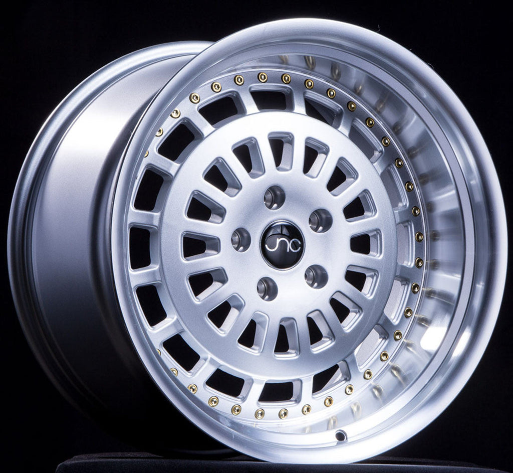 JNC046 Silver Machined Lip wheel