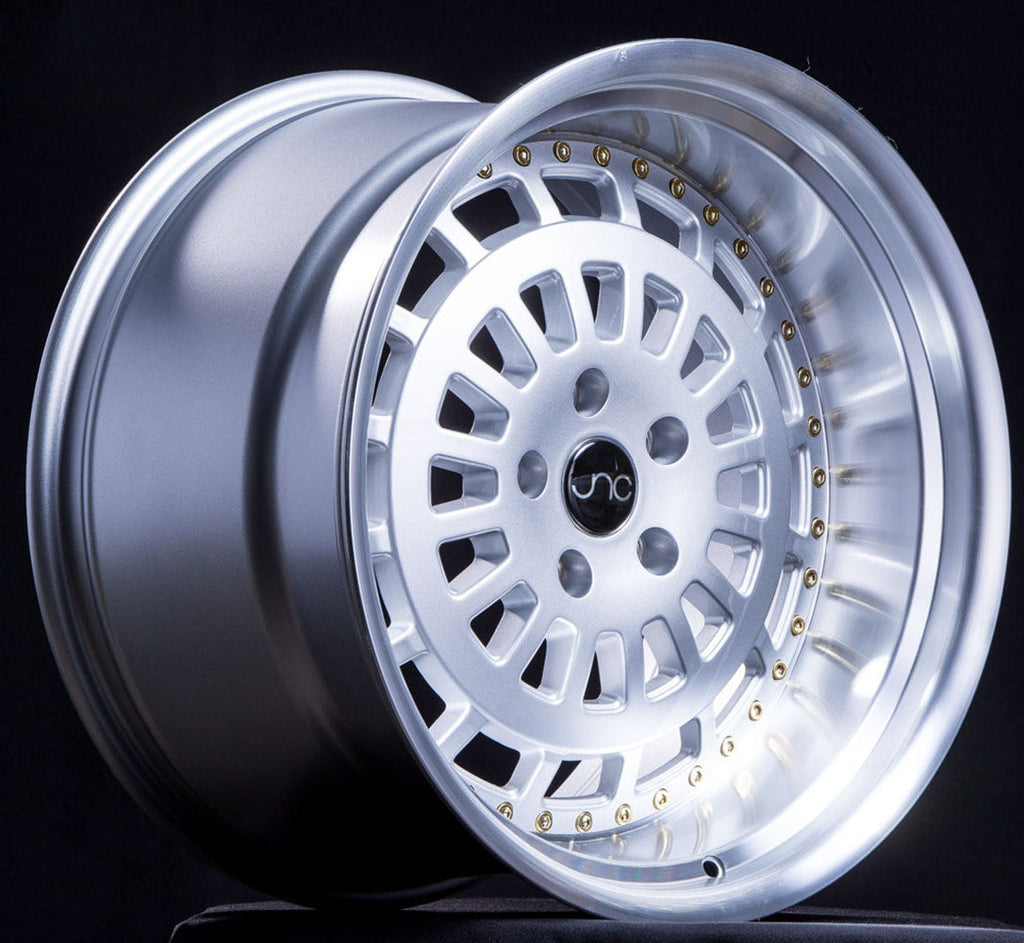 JNC046 Silver Machined Lip wheel
