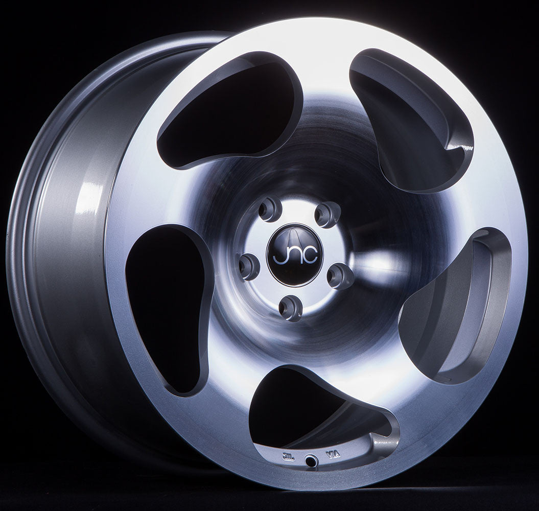 JNC036 Silver Machined Face wheel
