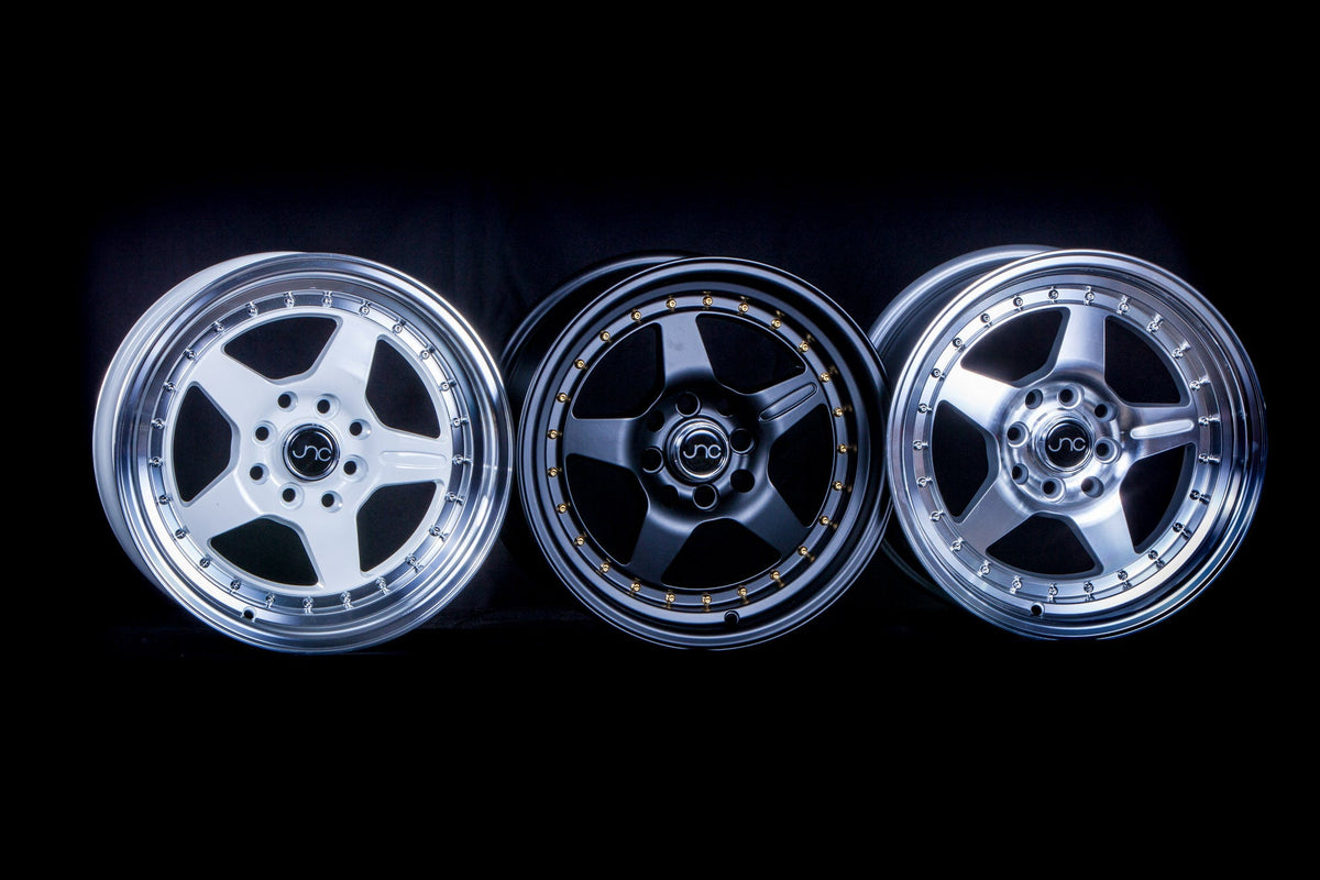 JNC009 Silver Machined Face wheel