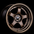 JNC017 Matte Bronze w/ Gold Rivets wheel