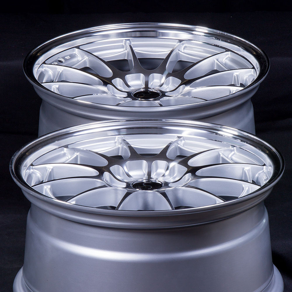 JNC033 Silver Machined Face wheel