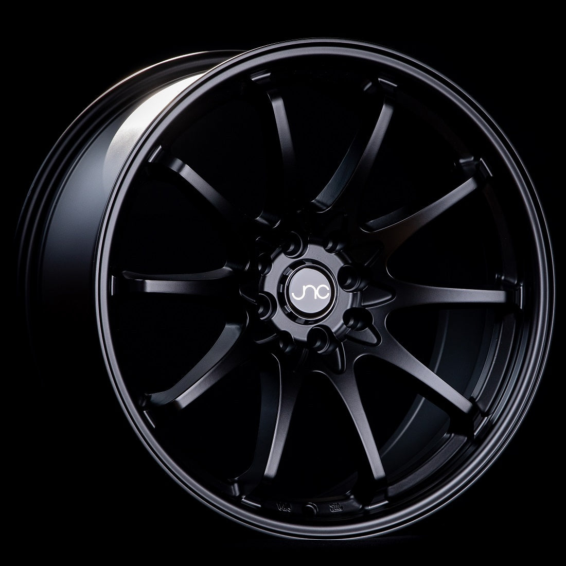 JNC006 Matte Black wheel