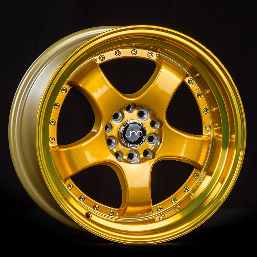 JNC017 Transparent Gold wheel