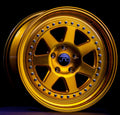 JNC048 Transparent Gold wheel