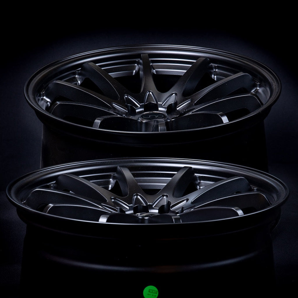 JNC006 Matte Black wheel