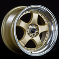 JNC017 Gold Machined Lip wheel