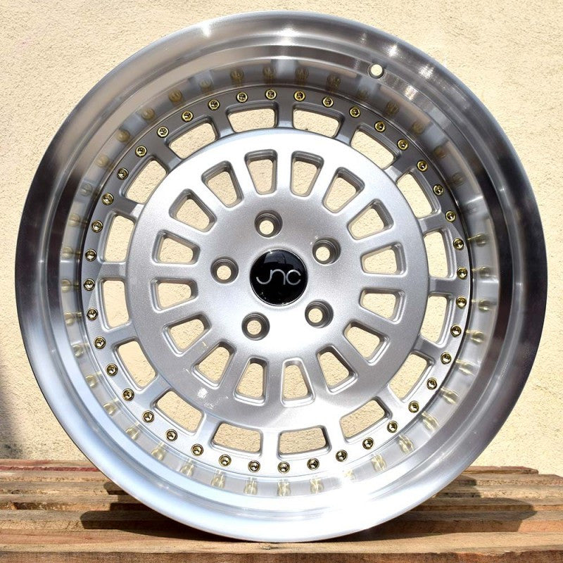 JNC046 Silver Machined Lip wheel